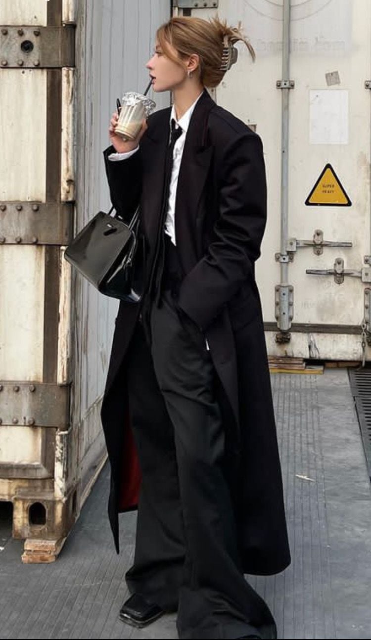 Obsidian Longline Coat