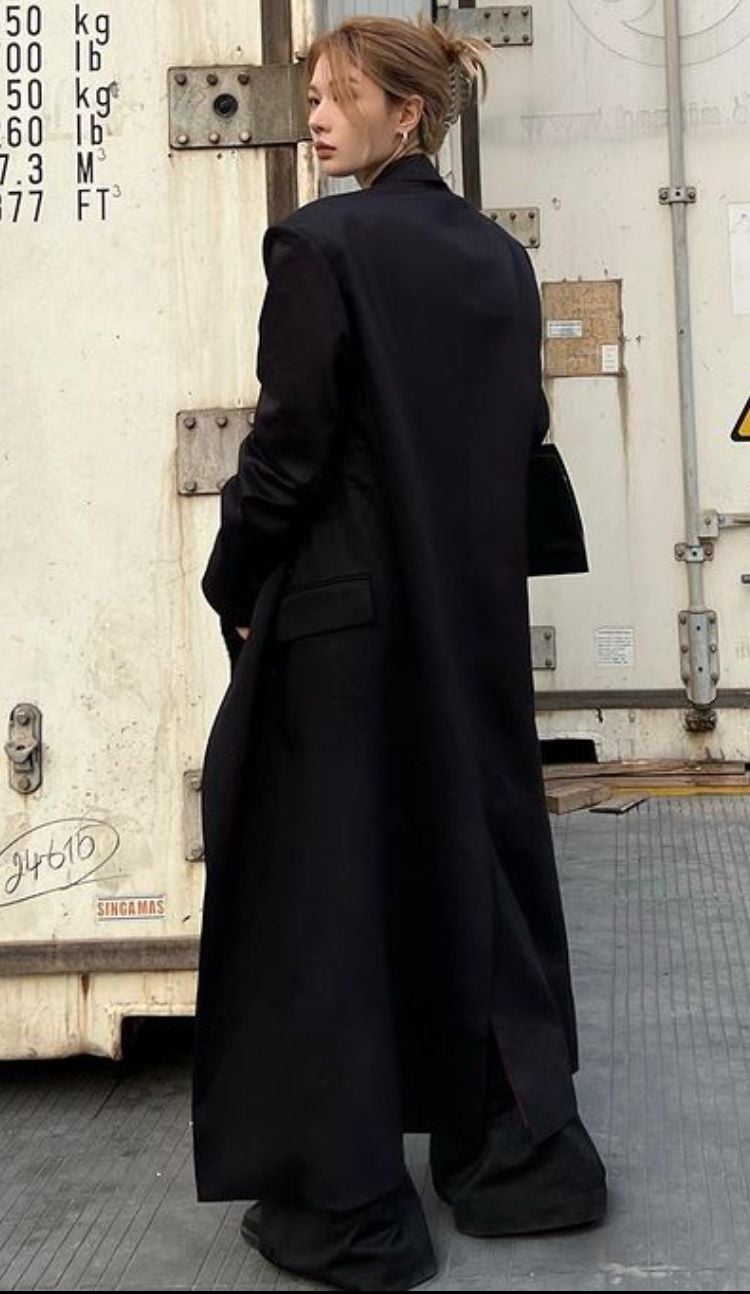 Obsidian Longline Coat