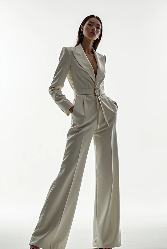 Cashmere Wide Trousers
